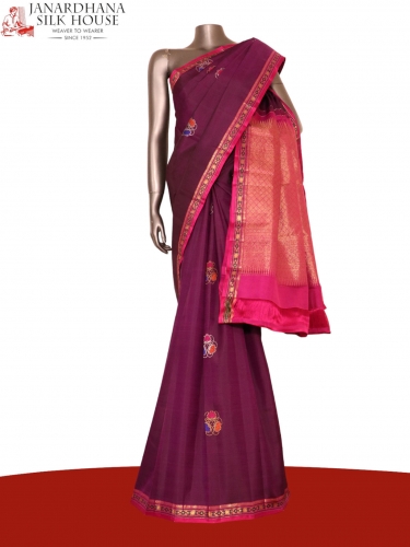 Handloom Wedding Kanjeevaram Silk Saree